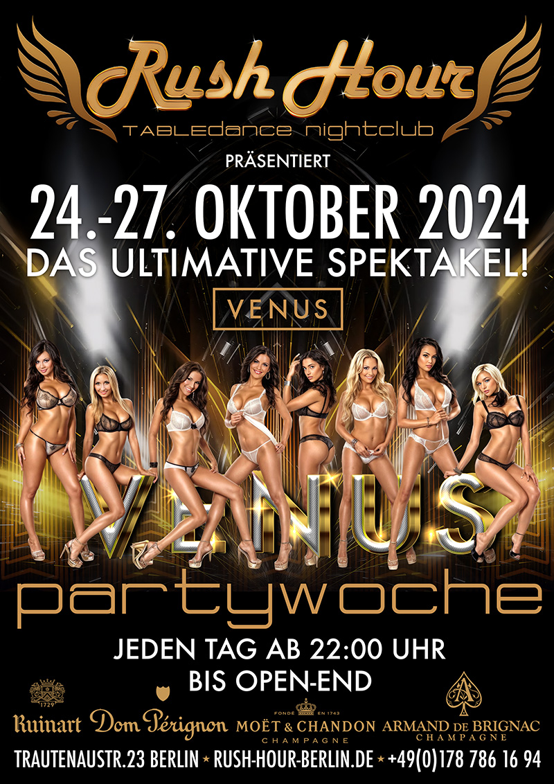 VENUS Party Woche